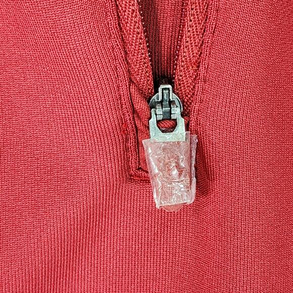 WA State Cougars 1/4 Zip Pullover XL Women Under Armour Red Wicking Breathable - Picture 8 of 14